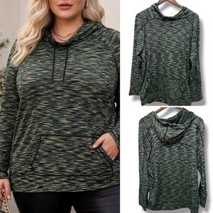 392 Calvin Klein | EUC Jordan Performance Wick Hoodie Green Pullover (size XXL)